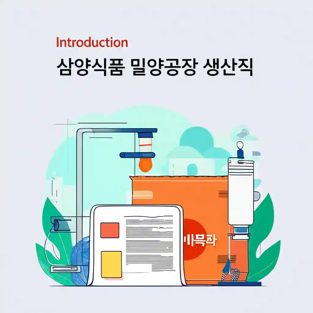 삼양식품 로고와 불닭볶음면 제품 이미지