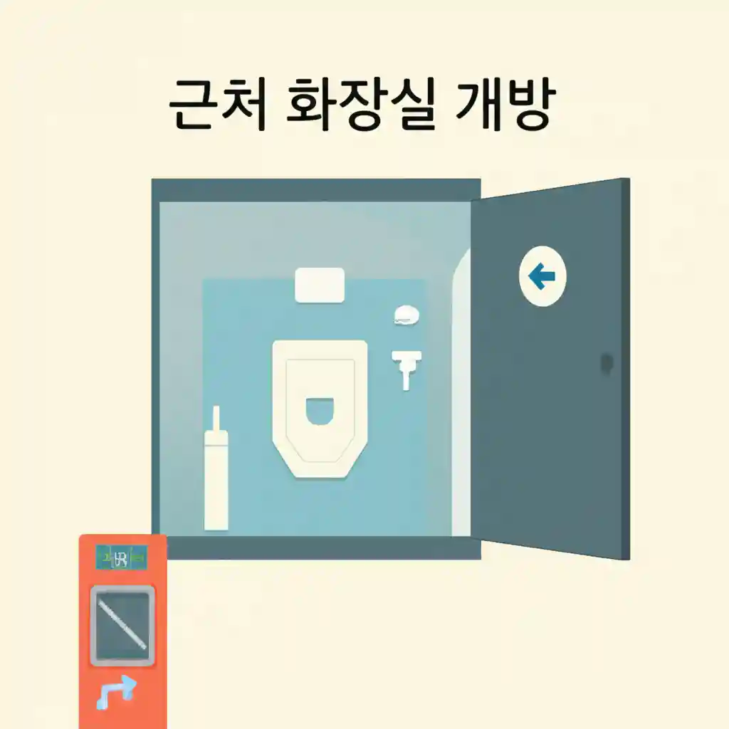 도심 속에서 스마트폰으로 지도를 검색하는 사람의 모습
