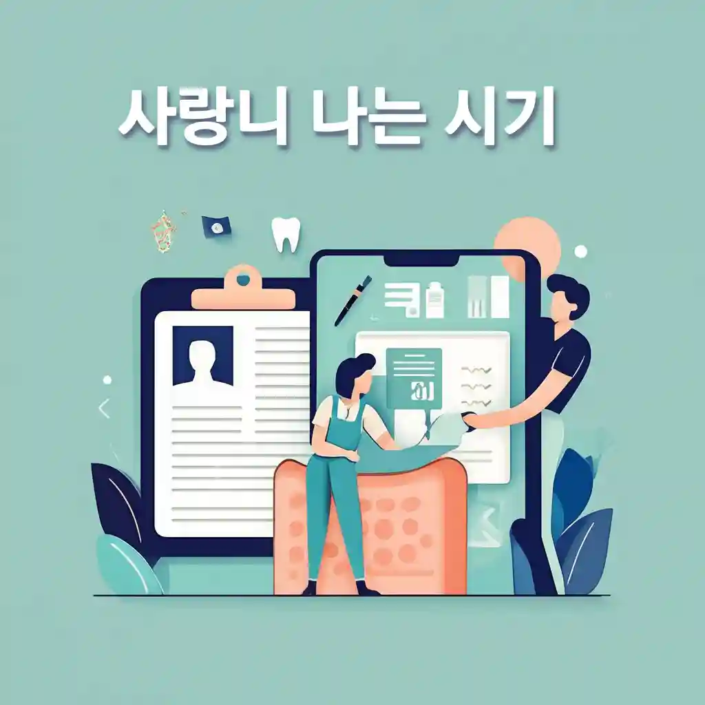 사랑니 나는 시기 main 이미지