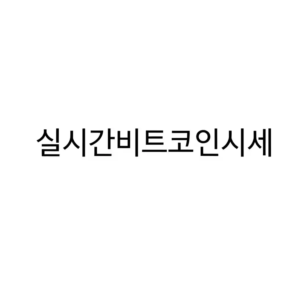 비트코인 실시간 시세와 투자자들의 고민